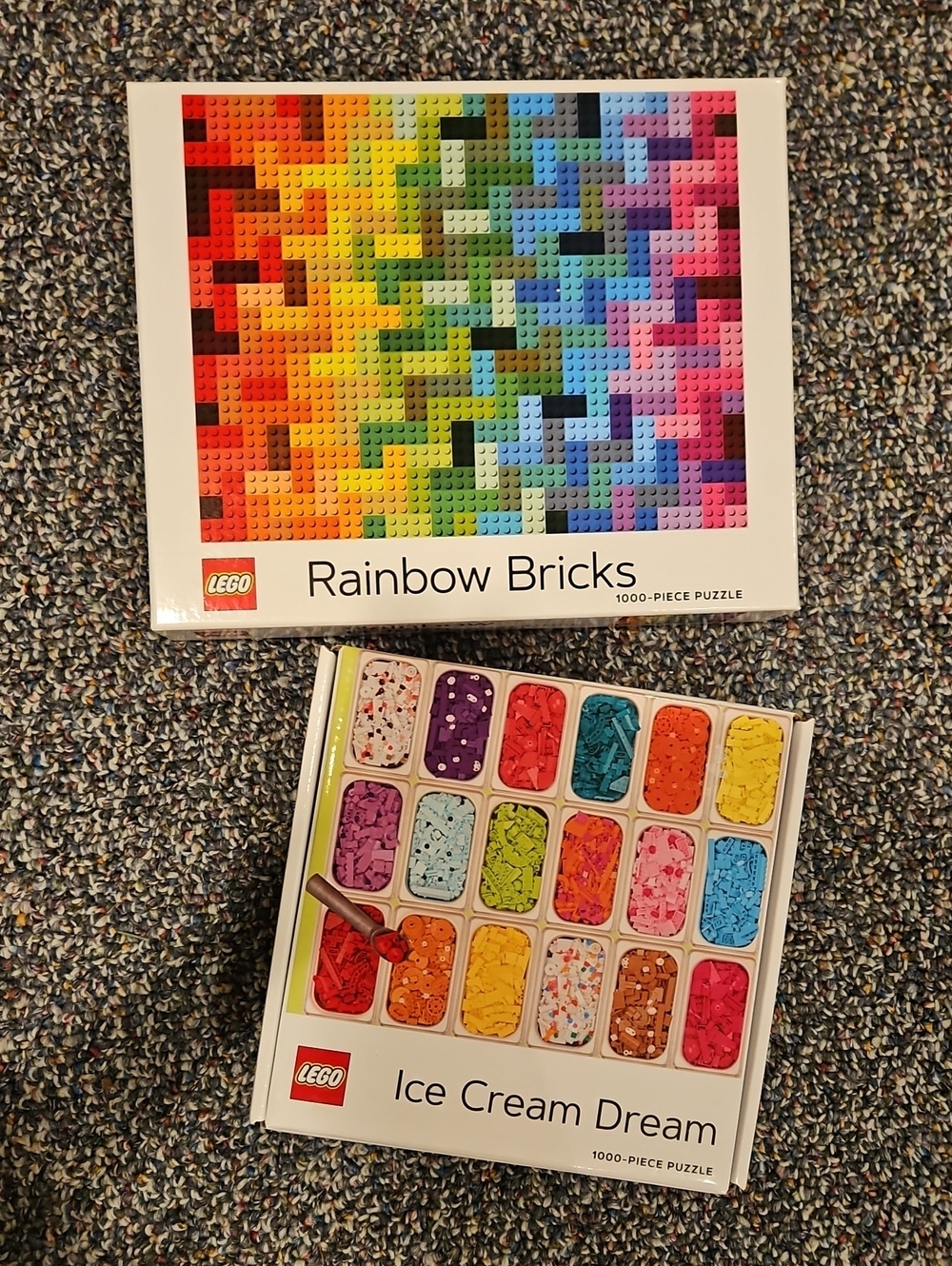 Set Of Lego  Bricks Puzzles - 1000 Piece Each